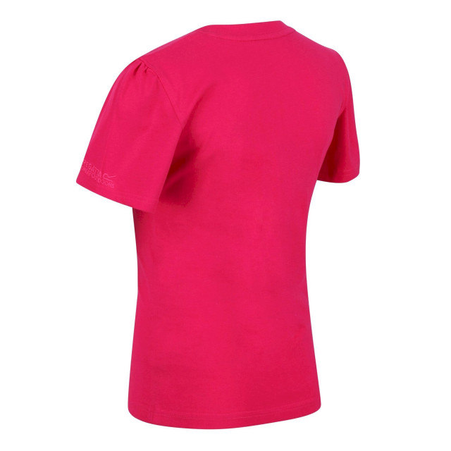 Regatta Kinderen/kinderen bosley v hart t-shirt UTRG7425_pinkfusion large