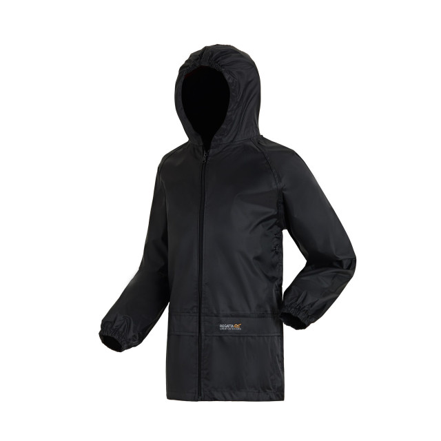 Regatta Geweldige outdoor kinder stormbreak waterbestendige jas UTRG1235_black large