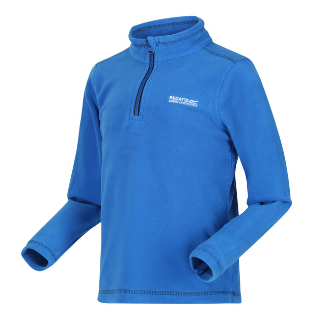 Regatta Geweldige outdoors kinder hot shot ii half zip fleece hoodie UTRG1422_oxfordbluenavy large