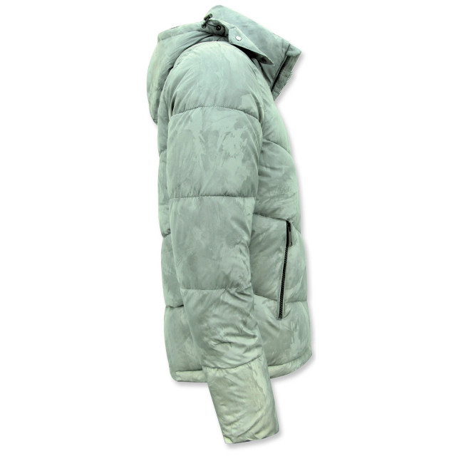 Enos Reflector puffer jas met capuchon LY-8037R large