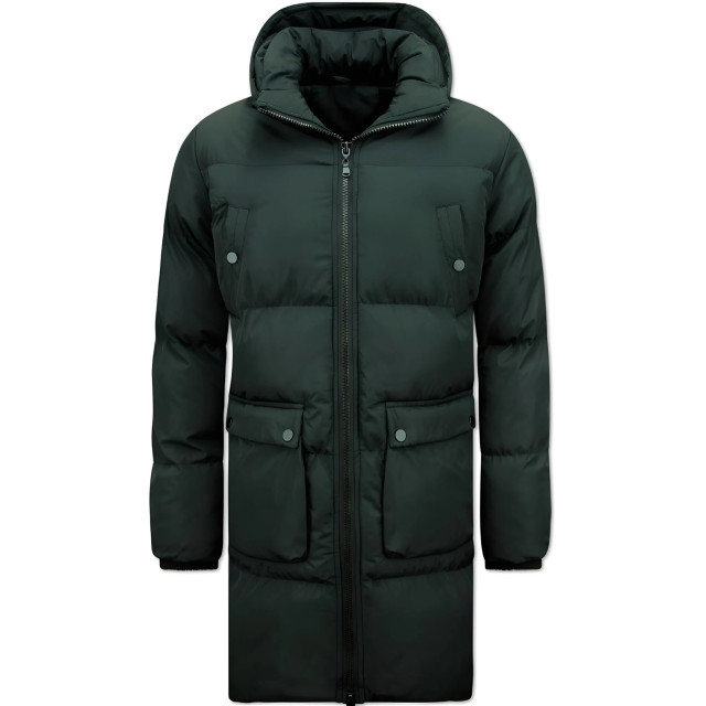 Local Fanatic Lange puffer winterjas met capuchon 3361 H-3361 large