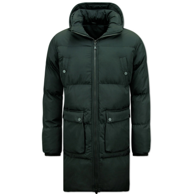 Local Fanatic Lange puffer winterjas met capuchon 3361 H-3361 large