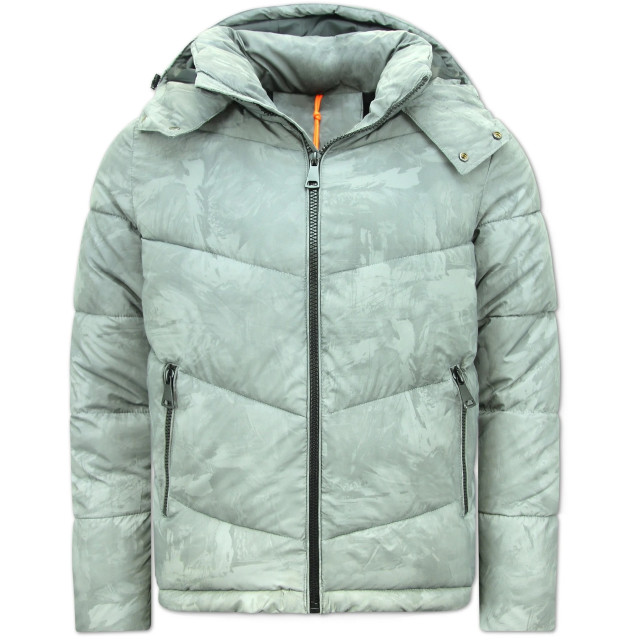 Enos Reflector puffer jas met capuchon LY-8037R large