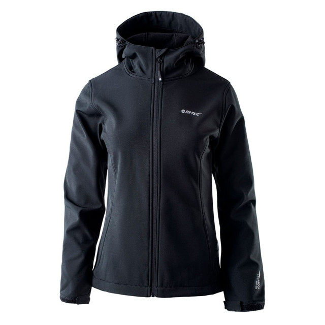 Hi-Tec Dames caria ii softshell jas UTIG2192_black large