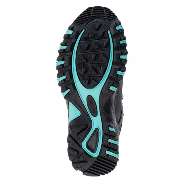 Hi-Tec Dames hapiter waterdichte mid cut wandelschoenen UTIG2248_blackturquoise large
