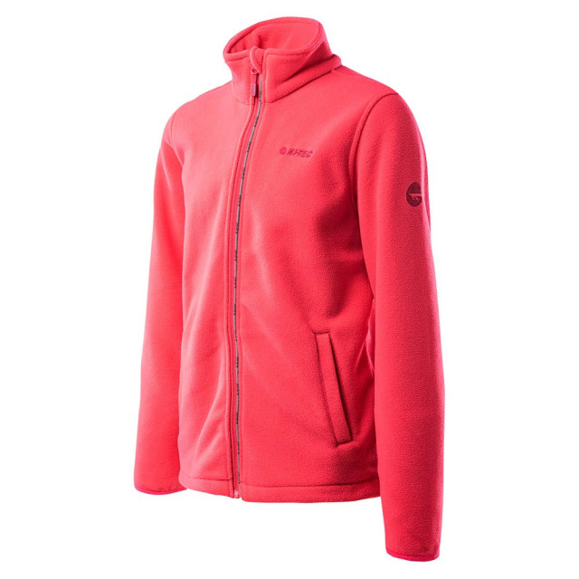 Hi-Tec Kinder/kinder nader fleece jas UTIG1058_rosered large