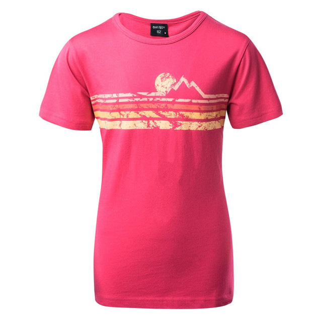 Hi-Tec Meisjes neimo t-shirt UTIG177_rosered large