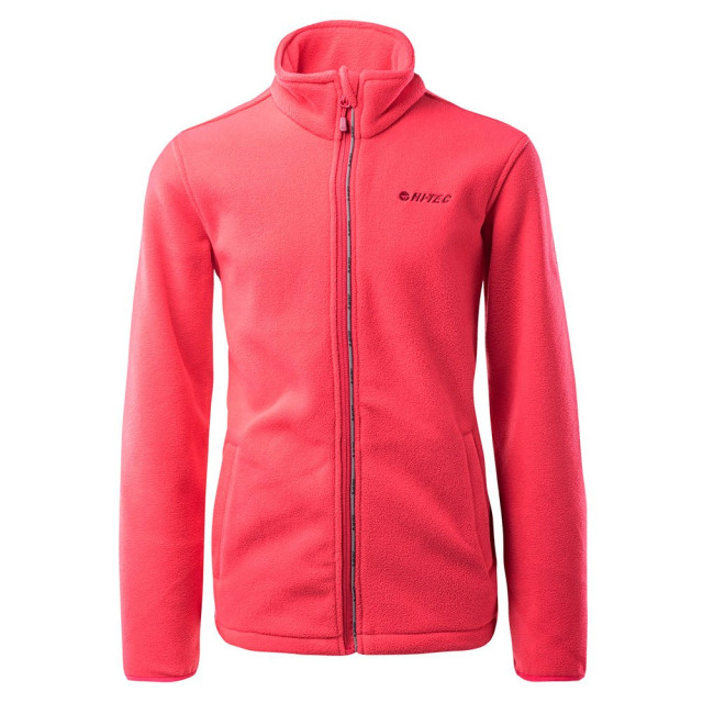 Hi-Tec Kinder/kinder nader fleece jas UTIG1058_rosered large