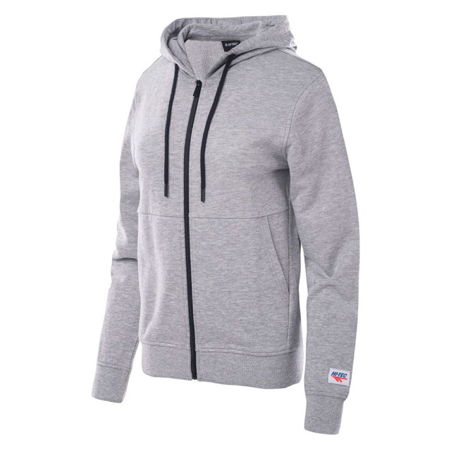 Hi-Tec Dames lady sabarin full zip hoodie UTIG1010_greymelange large Hi-Tec Dames lady sabarin full zip hoodie UTIG1010_greymelange large