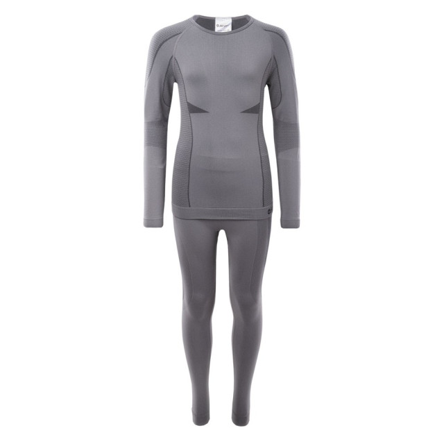 Hi-Tec Kinder/kinder hikro thermische onderlagen set UTIG1451_greydarkgrey large