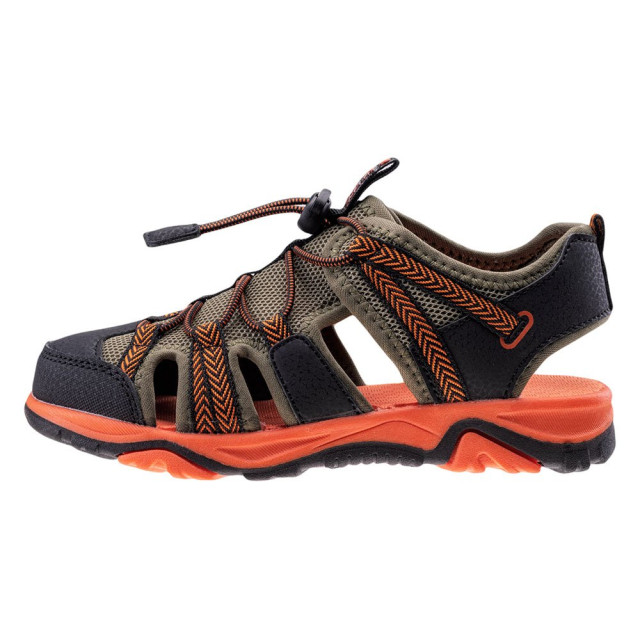 Hi-Tec Kinderen/kinderen sanev sandalen UTIG565_blackkhakiorange large
