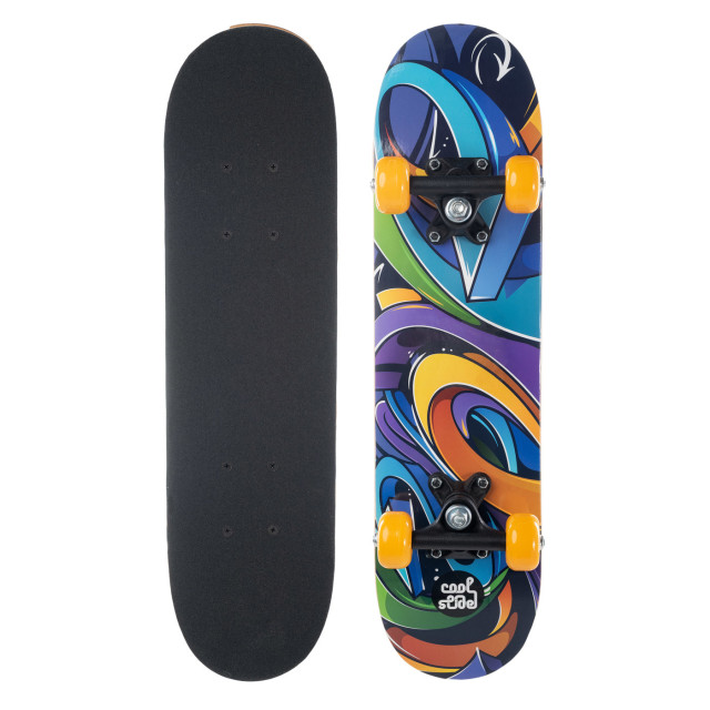 Coolslide Kinderen/kinderen dimsum graffiti skateboard UTIG667_blackmulticoloured large