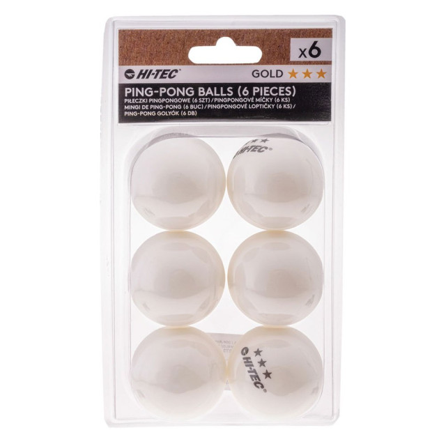 Hi-Tec Bali tafeltennisballen (set van 6) UTIG1717_white large