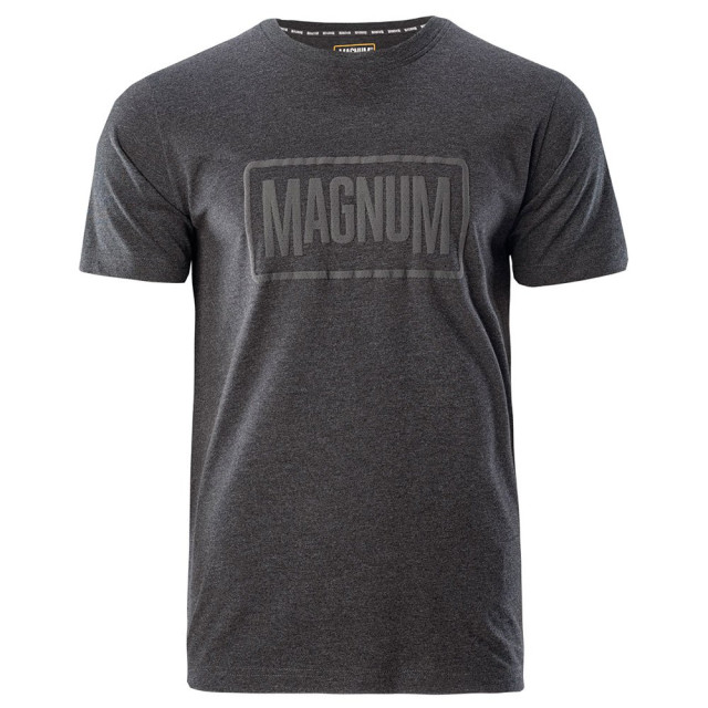 Magnum Heren essential 2.0 logo t-shirt UTIG2144_blackmelange large