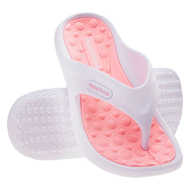 Aquawave Kinderen/kinderen ilama teenslippers UTIG1197_whitepeachshell large