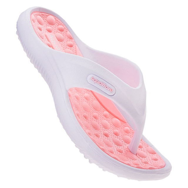 Aquawave Kinderen/kinderen ilama teenslippers UTIG1197_whitepeachshell large