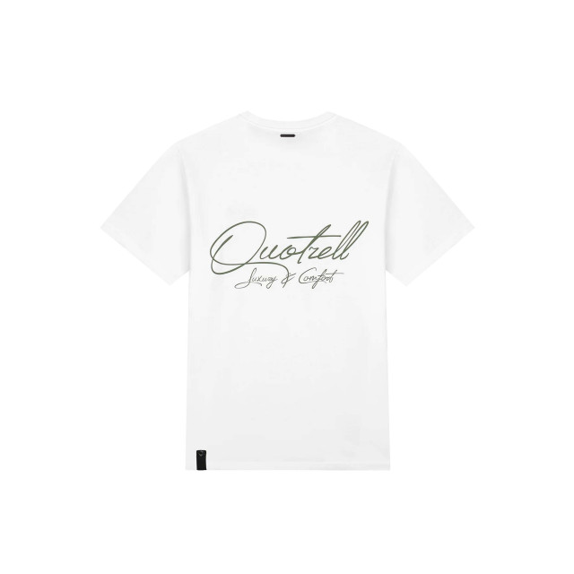 Quotrell T-shirts bologna t-shirt off white/brown large