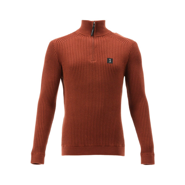 Butcher of Blue Pullover thin halfzip - polo red large