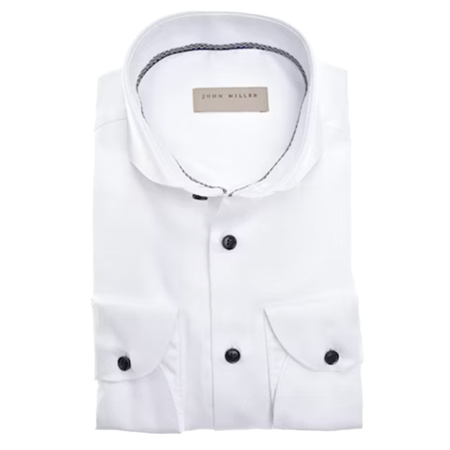John Miller Tailored fit lange mouw overhemden 5140874-910-650 5140874-910-650 large