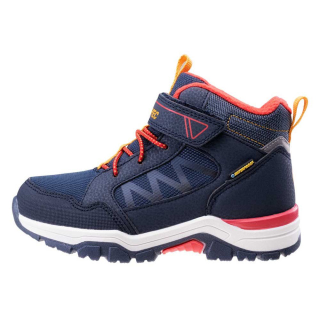 Hi-Tec Kinder/kinder girvine waterdichte mid cut wandelschoenen UTIG2435_navyorangecorn large