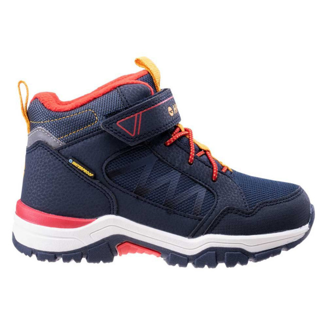 Hi-Tec Kinder/kinder girvine waterdichte mid cut wandelschoenen UTIG2435_navyorangecorn large
