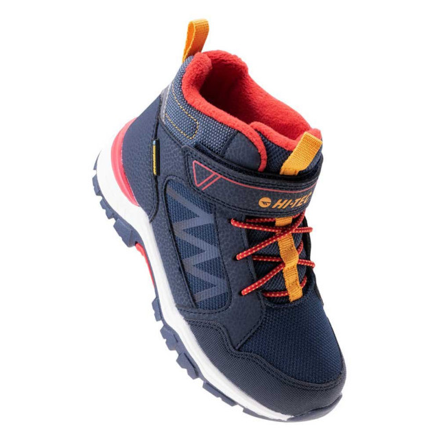 Hi-Tec Kinder/kinder girvine waterdichte mid cut wandelschoenen UTIG2435_navyorangecorn large