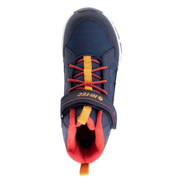 Hi-Tec Kinder/kinder girvine waterdichte mid cut wandelschoenen UTIG2435_navyorangecorn large