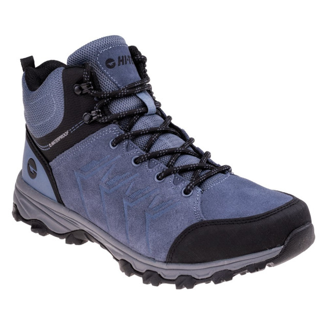 Hi-Tec Heren helone suede mid cut wandelschoenen UTIG825_smokeblueblack large