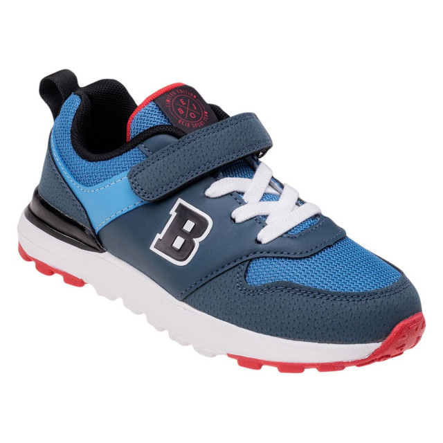 Bejo Kinderen/kinderen teruis contrast sportschoenen UTIG1690_navybluered large