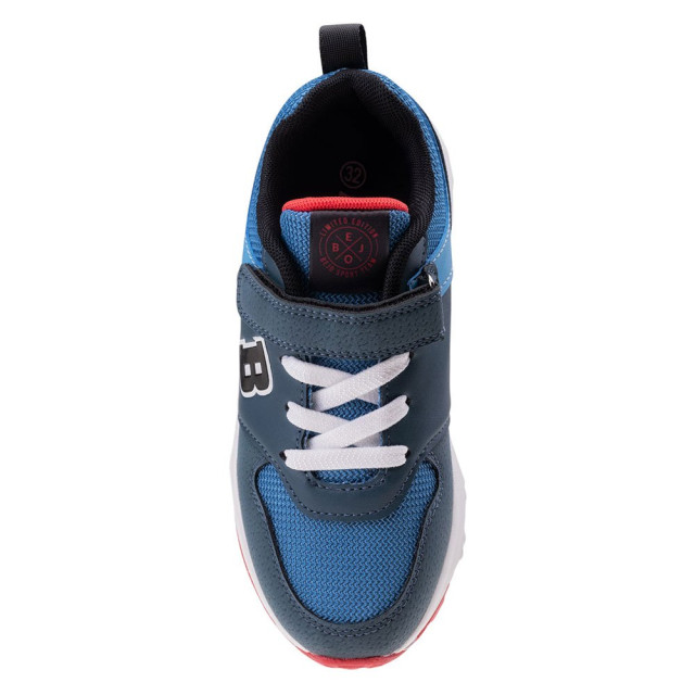 Bejo Kinderen/kinderen teruis contrast sportschoenen UTIG1690_navybluered large