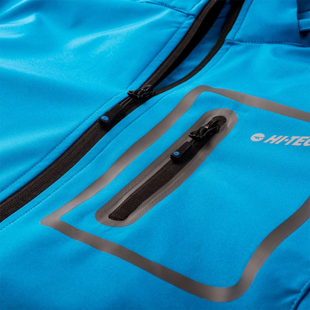 Hi-Tec Heren nick soft shell jas UTIG164_vividblueblack large