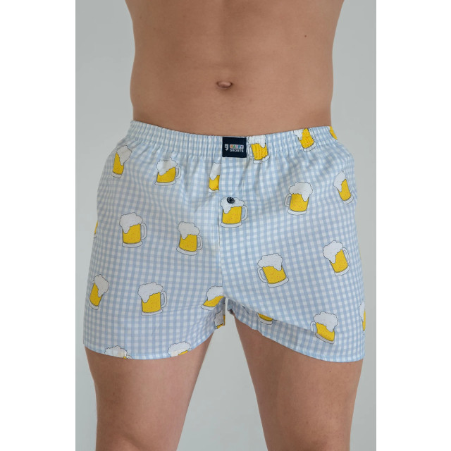 Happy Shorts Wijde boxershort bierpullen HS-229 large