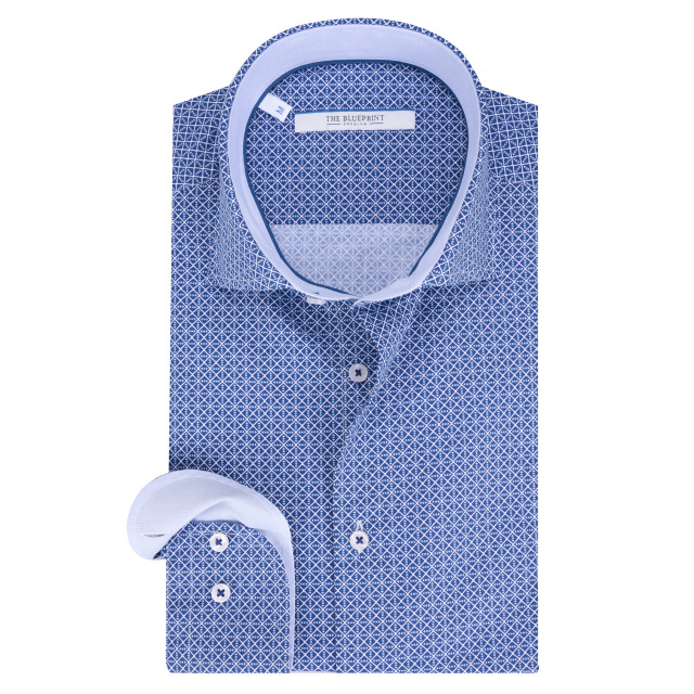 The Blueprint trendy overhemd met lange mouwen 086652-001-XXL large