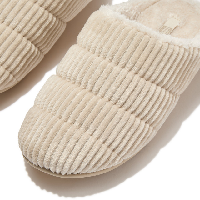FitFlop Chrissie fleece-lined corduroy slippers GQ3 large