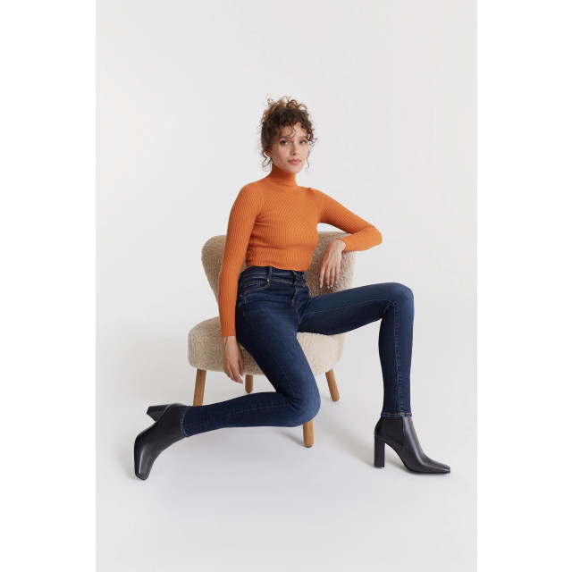 Cup of Joe Lisa dames skinny jeans deep blue COJ Lisa Deep Blue large