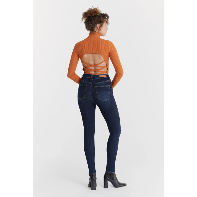 Cup of Joe Lisa dames skinny jeans deep blue COJ Lisa Deep Blue large