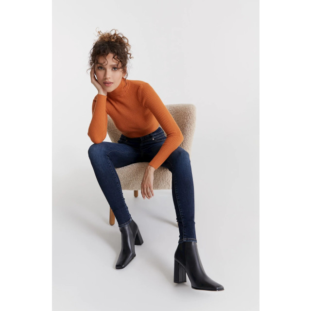 Cup of Joe Lisa dames skinny jeans deep blue COJ Lisa Deep Blue large