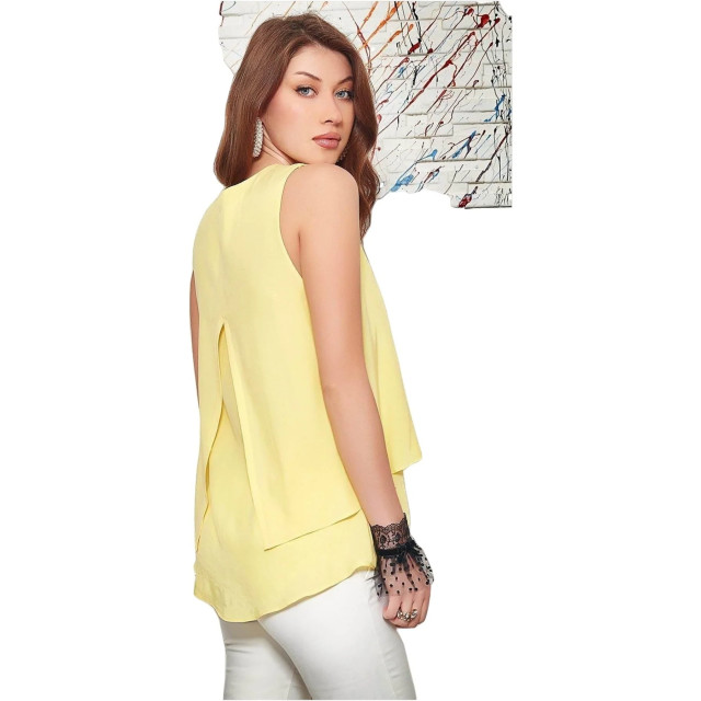 WB Top dames passiebloem blouse 1202W1004-B44 large