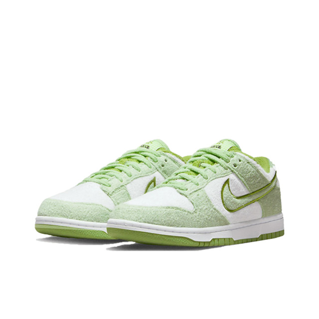 Nike Dunk low fleece green DQ7579-300 large