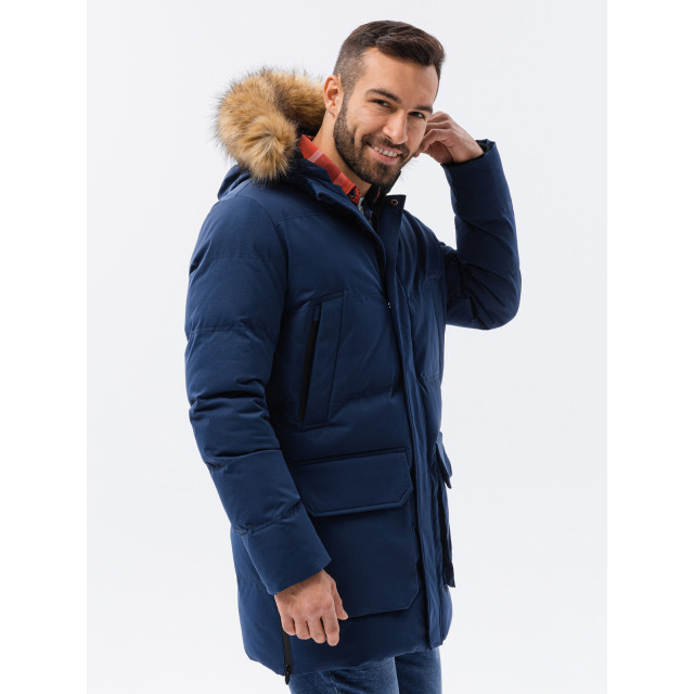 Ombre Winterjas heren - marine c554 OM-C554-1 large