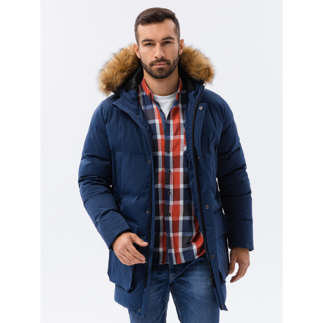 Ombre Winterjas heren - marine c554 OM-C554-1 large