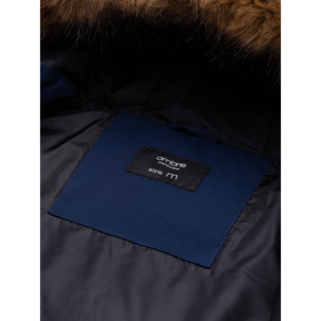 Ombre Winterjas heren - marine c554 OM-C554-1 large