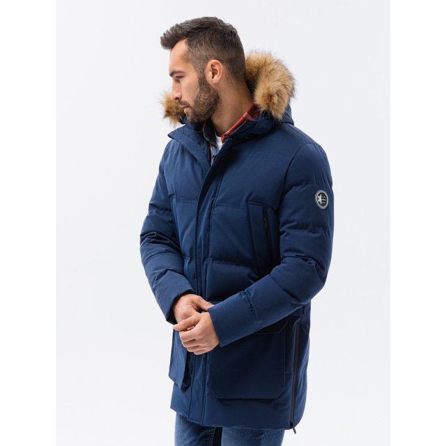 Ombre Winterjas heren - marine c554 OM-C554-1 large