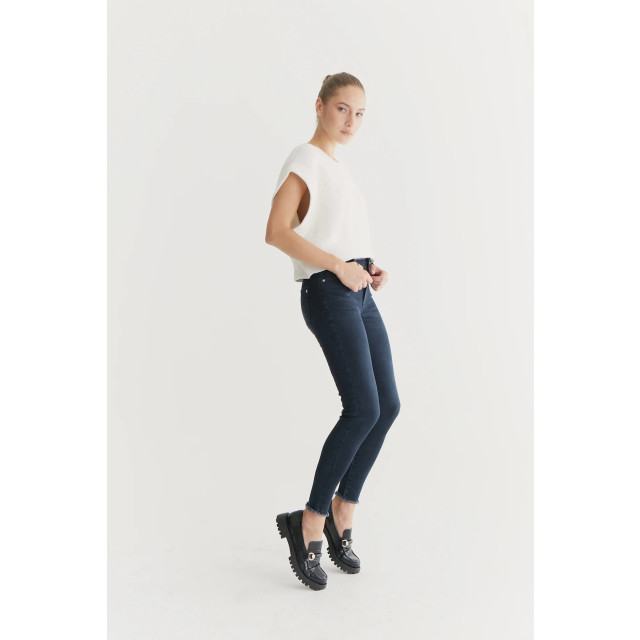 Cup of Joe Lina dames skinny jeans blue black COJ Lina Blue Black large