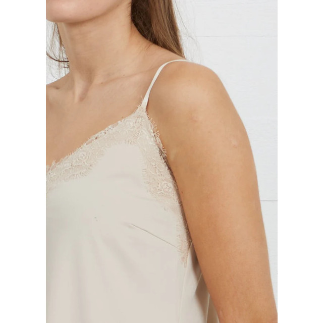 Coster Copenhagen Nude lace top met kant - Nude Lace top met kant - CC Heart large