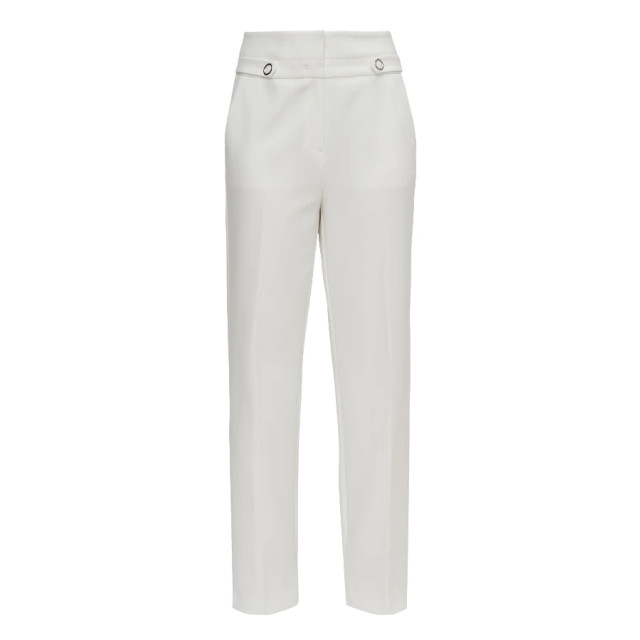 Comma Te relaxed fit pantalon - Witte relaxed fit pantalon - Comma large