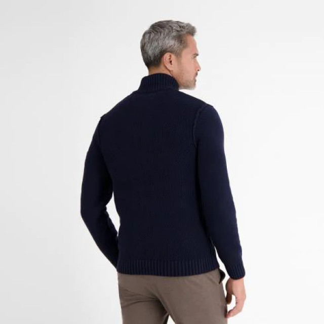 Lerros Grof gebreid vest met kabelpatroon 22N5561 large