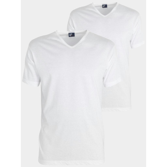 Alan Red T-shirt vermont t-shirt v-hals 6671.2/01 153666 large