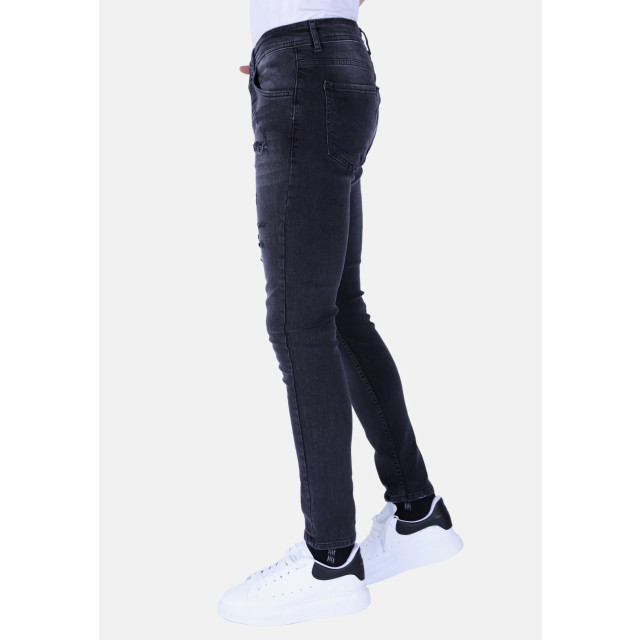 Local Fanatic Ripped jeans voor slim fit met stretch 1104 LF-DNM-1104 large