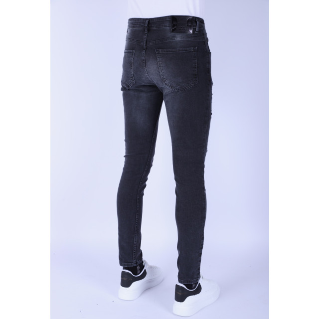Local Fanatic Ripped jeans voor slim fit met stretch 1104 LF-DNM-1104 large